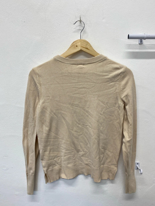 Fabulous Beige buscuit River Island Uk10 classic HDR01