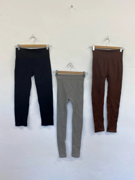 Primark & Saison Nandi Stylish Leggings Trio Size S-M #15 LK009