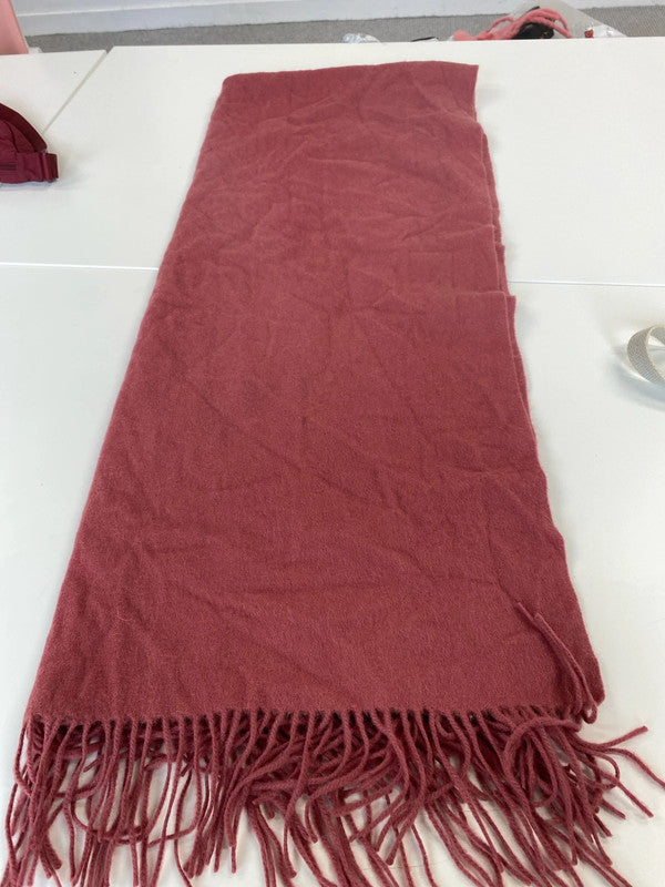 Huge unbranded mauve pink super soft scarf RF001