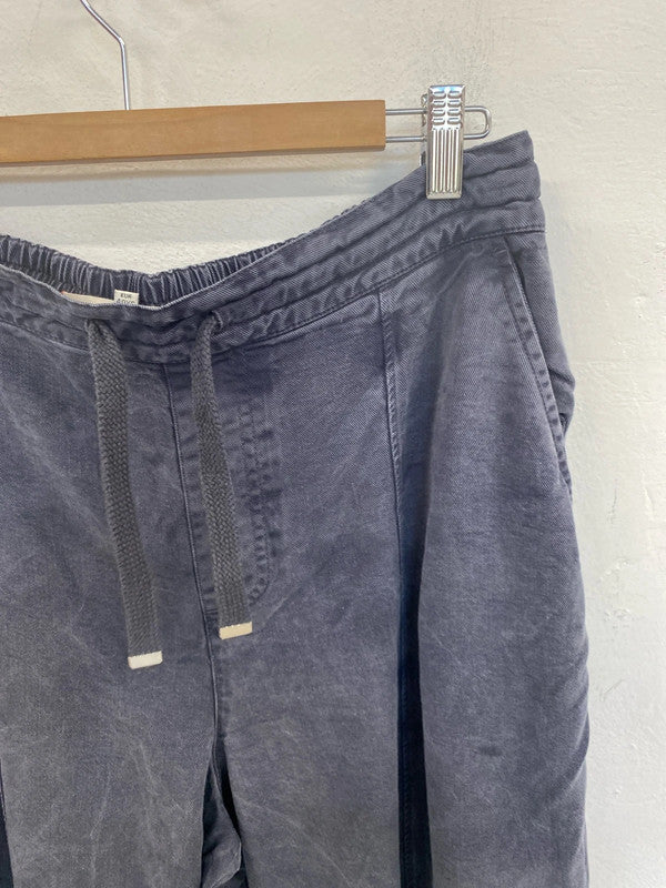 River Island Chic Slate Grey Relaxed Fit Trousers UK 14 DF002