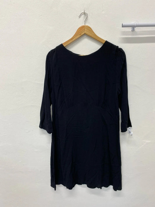 Fabulous Black Classic tunic dress from H&M Uk18 KM003