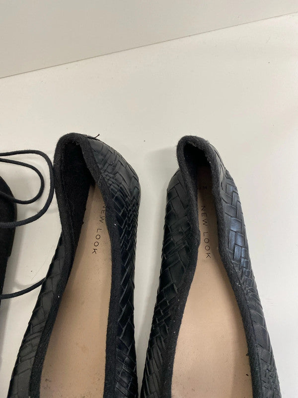 Fabulous duo of ballet pumps New look black UK6 #5 NC001