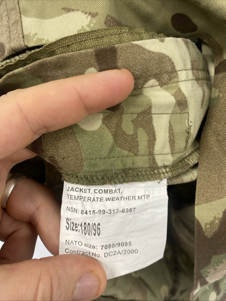 Nato Camo Jacket Combat 180/96 lightweight Temperate Weather MTP  JC008