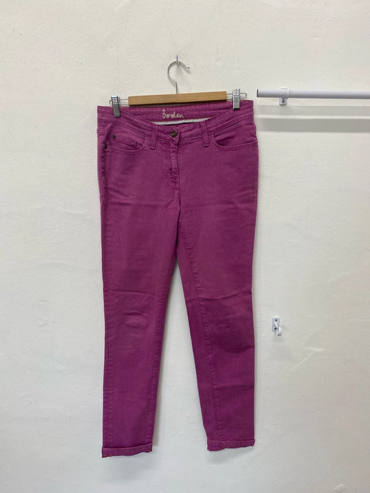 Fabulous Boden Purple jeans Uk10 Regular classic cut MM005