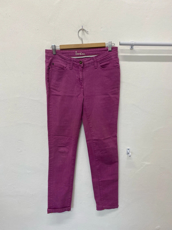 Fabulous Boden Purple jeans Uk10 Regular classic cut MM005