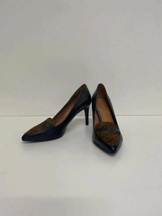 Next Fabulous Leather Animal Print Heels UK 7 KM005