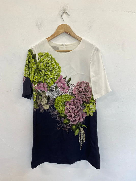 Hobbs Elegant Cheryl Floral Mini Dress UK 10 WLH01