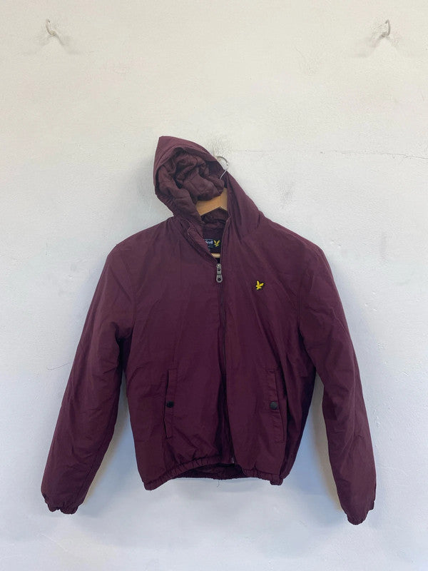 Lyle & Scott Lovely Burgundy Jacket 12-13 Years SW001