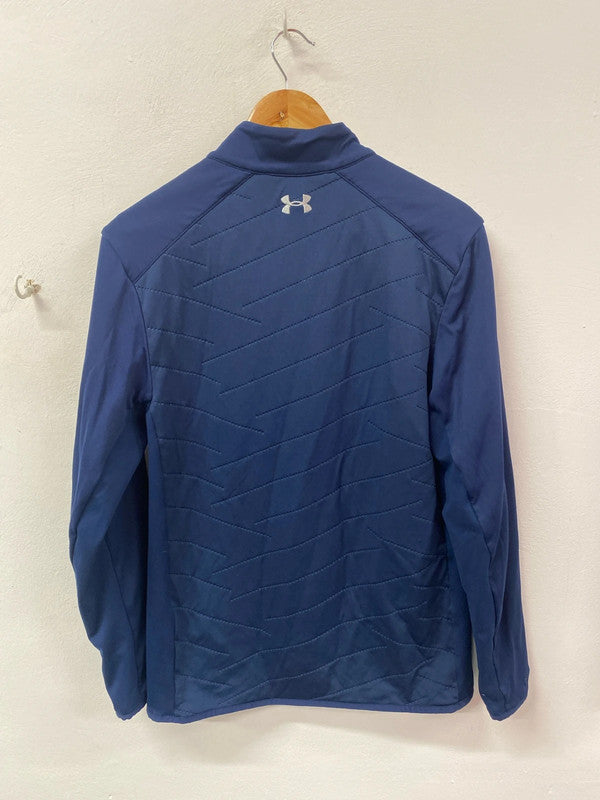 Duo of Golf 1/4 zips Nike Under Armour S Black Navy #1 CN001