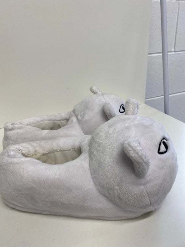 Fabulous Men’s Ripndip white cat flufffy slipper UkL/Xl 9-11 JR001