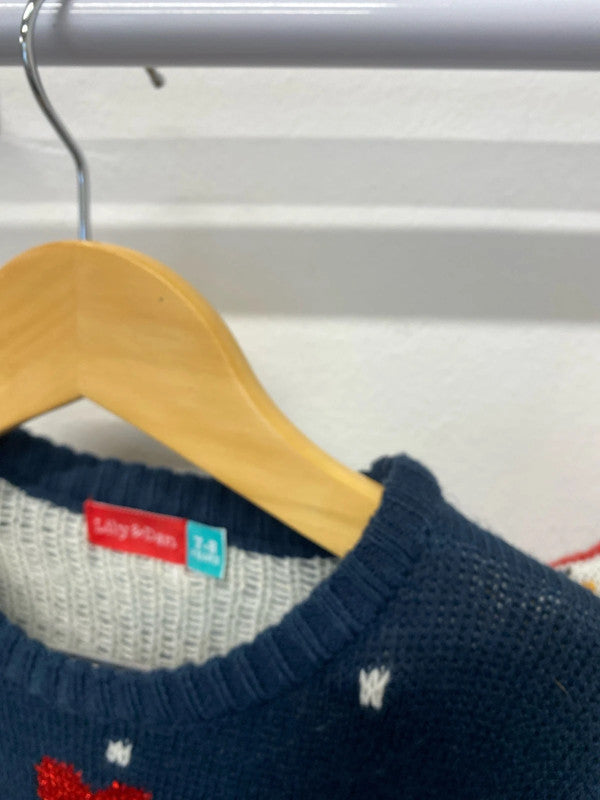 Fabulous Christmas Jumper Age 6-8 Lilly Dan bundle #47 LD003