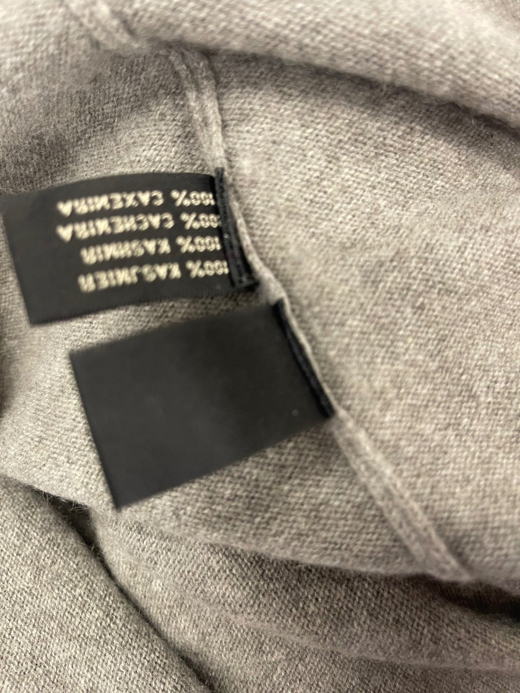 Stunning Ralph Lauren Pure Cashmere Tank Top UkXL Grey Cosy SO560