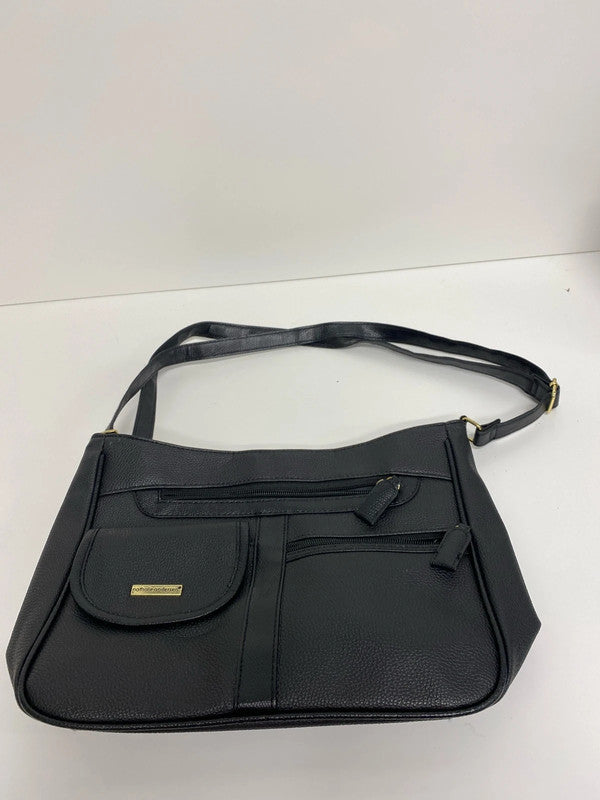 Nathalie Anderson Organiser bag black messenger JW002