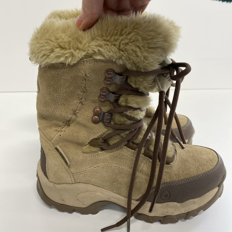 Hi Tec St Moritz 200 Boots Women Uk 4 Suede Beige  THERMO MM005