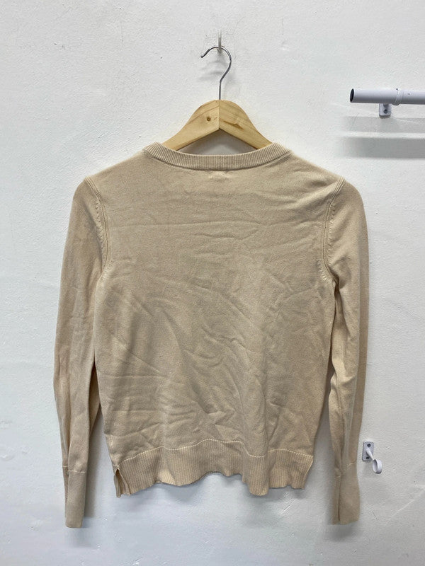 Fabulous Beige buscuit River Island Uk10 classic HDR01