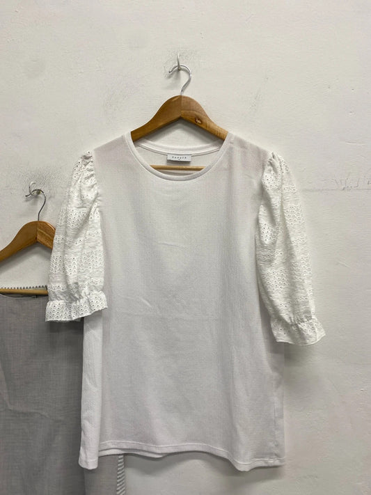 Fabulous duo of T-shirts nutmeg papaya UK 14 #6 JW002