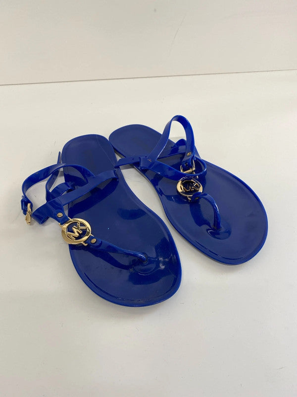 Fabulous Cobalt blue flip flops by Michael Kors Uk7 IM001