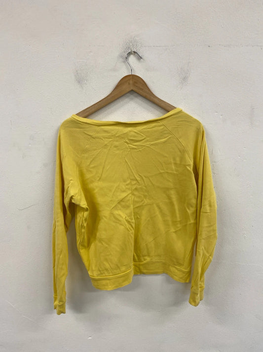 Hush Fabulous Daffodil Yellow Long Sleeve Shirt Size XS SN002