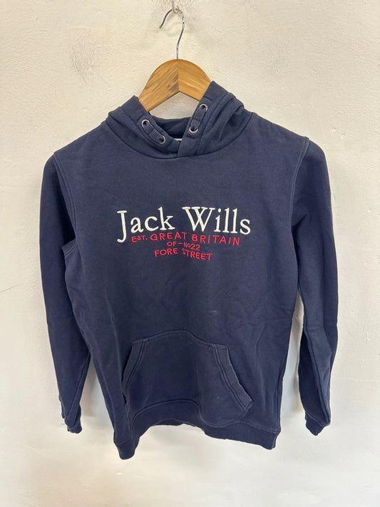Classic Jack Wills navy 12-13y hoodie NC001