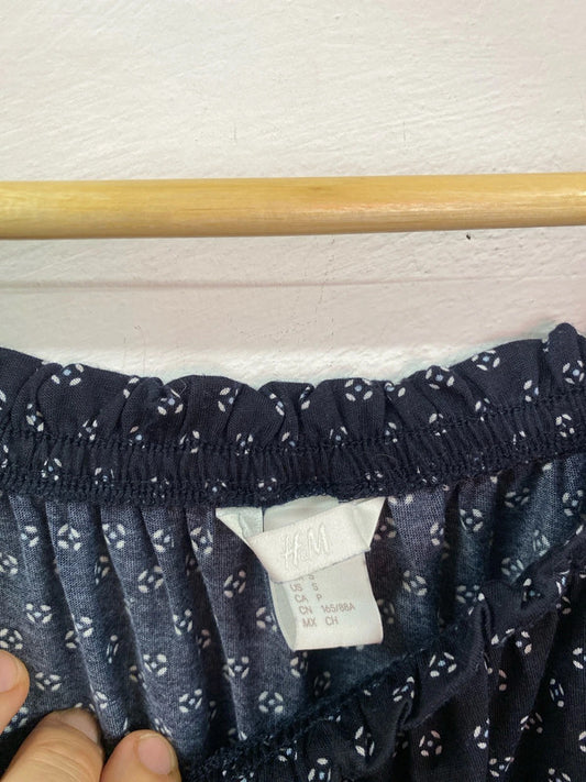 Fab H&M lightweight tunic dress navy S IM001