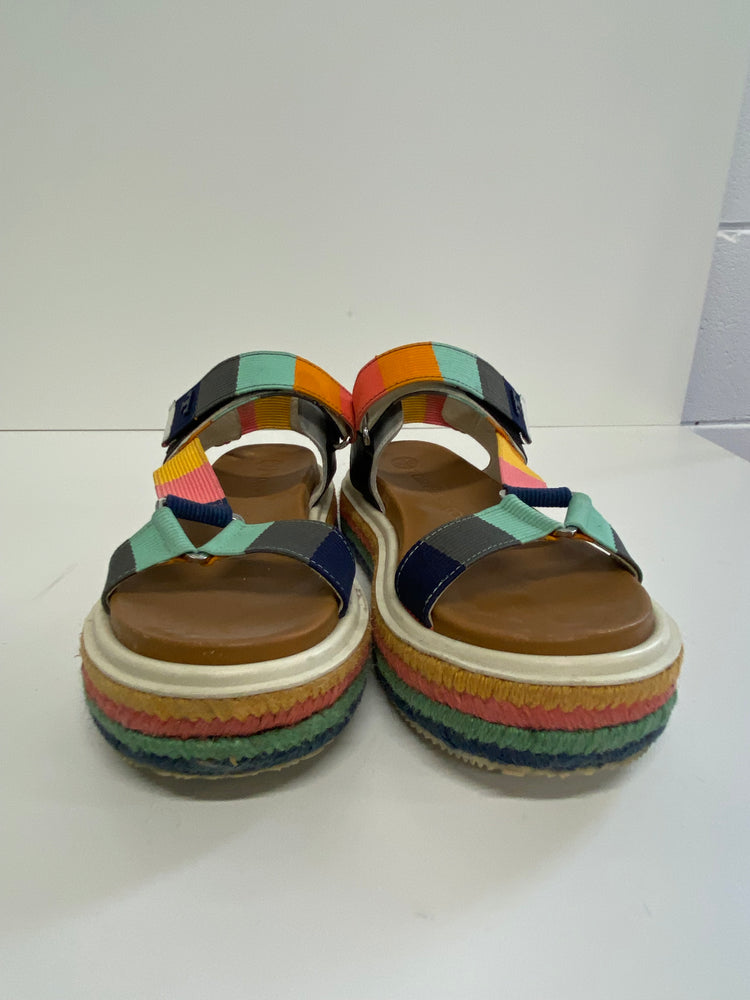 Fabulous Tory Burch Eva Sport Platform Sandals multicolour Uk4 SS002