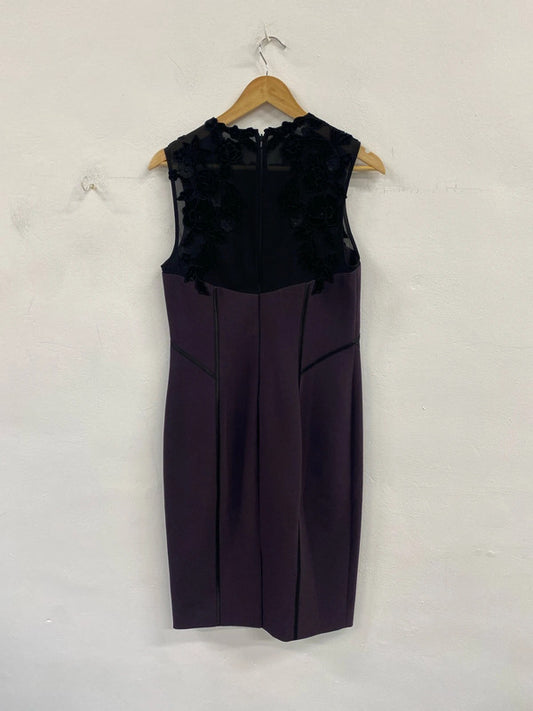 Stunning Karen Millen knee length dress uk 14 AW002