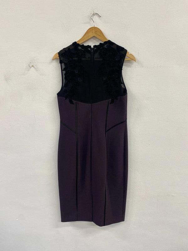 Stunning Karen Millen knee length dress uk 14 AW002