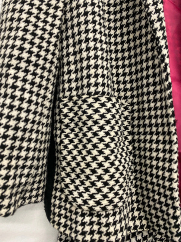 Fabulous Wool Houndstooth Co ord from TU Uk16 skirt & jacket LB001