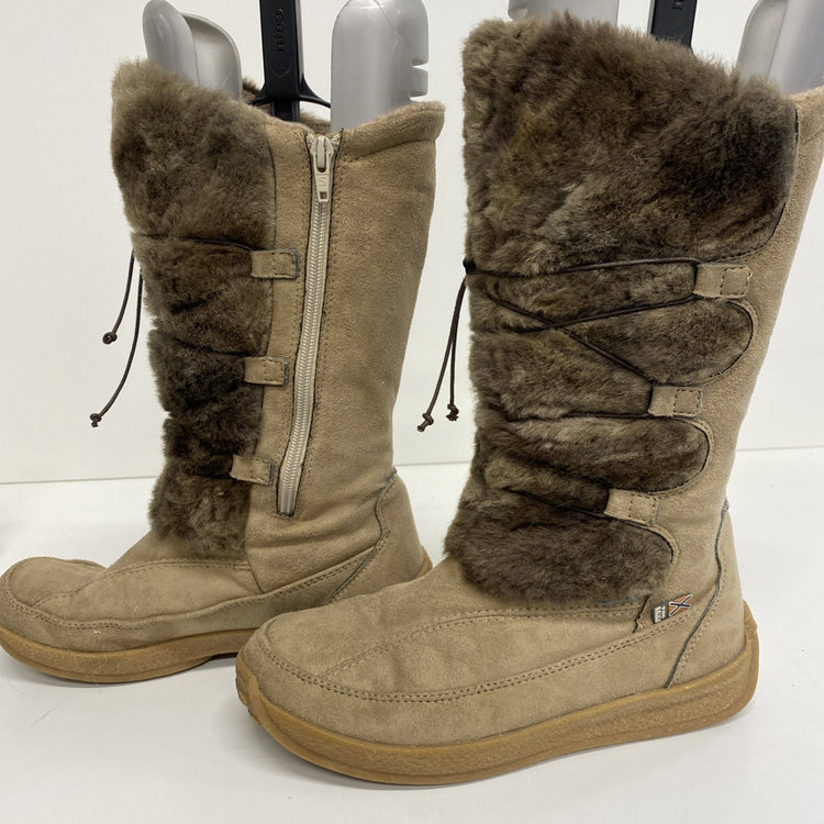 Mammal Rare Squaw Snow boots EU 37 (UK 4) Taupe Suede & Suede Vintage MM005