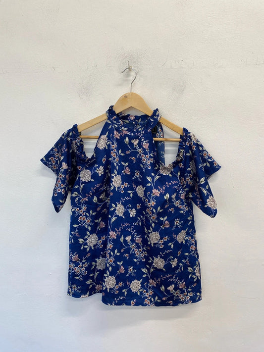 Fabulous Lipsy Oriental cold shoulder top Uk14 party nights GW001