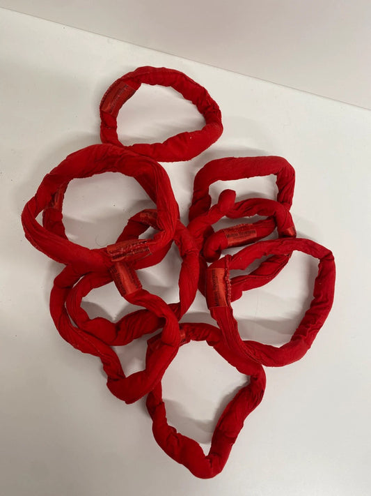 Lovely molton browners hair tags red one size 10pcs TC002