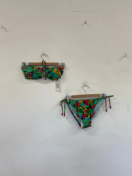 TU Fabulous Tropical Pattern Bikini Set UK 12 LW005