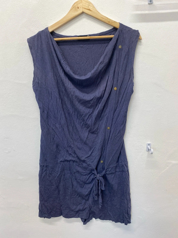 Fabulous Blue Bench Y2K surfer dress beach Uk10 loose fit WS001