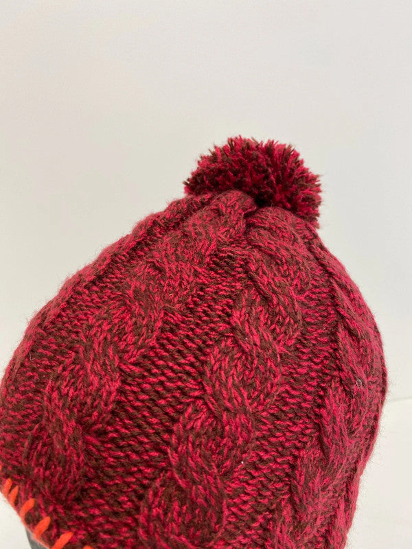 Fabulous Women’s north face cable  knit beanie tracker hat one size JR001