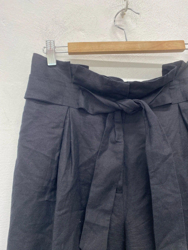 Twenty8Twelve Sienna Miller Stylish Hansel Black Trousers UK 12 KN003