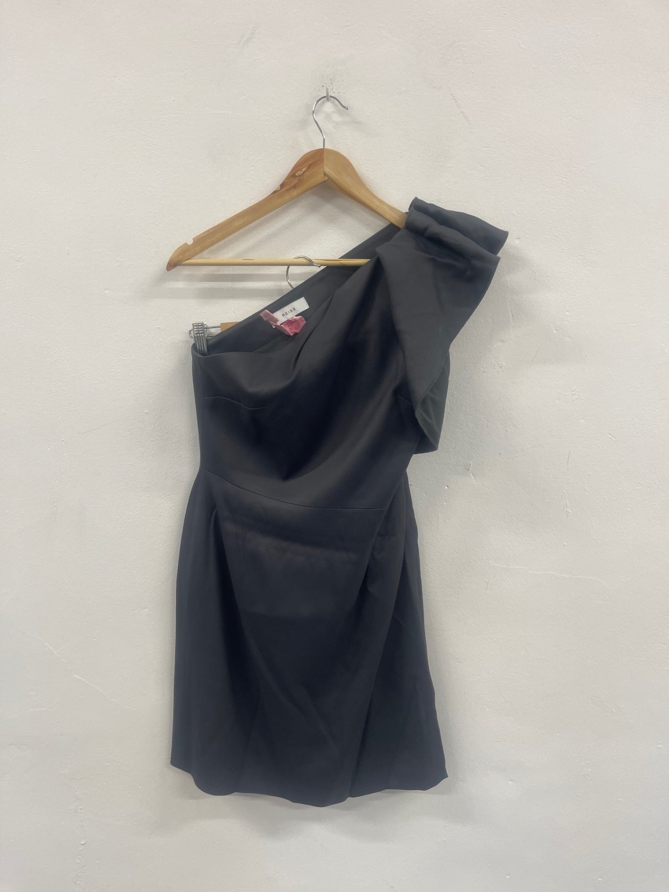 Fabulous Reiss Selika party occasion Dress UK10 Dark Grey KC528