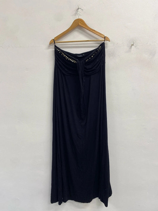 Fabulous Next Maxi dress strappless stunning! Uk16 cruise holiday CR002