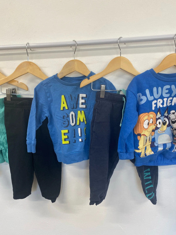 Boys 18-24 Months Cool Tones Bundle #36 LN001