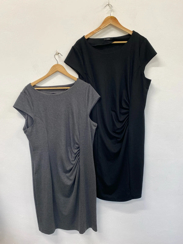 Fabulous Duo of George basic work dress Uk20 formal #53 NC001