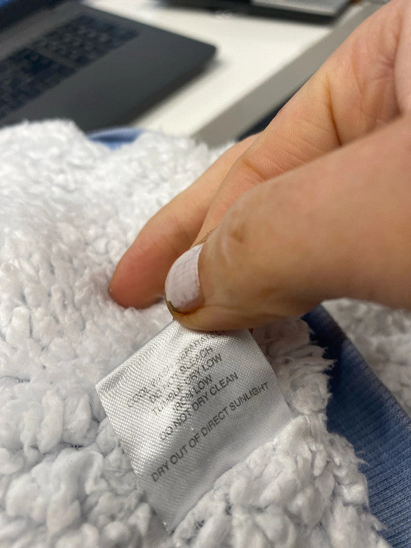 Fabulous Saltrock ombré blue & white fleece jacket Uk10 MA003