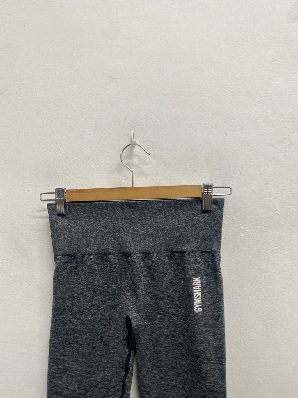 Fabulous Gymshark Leggings UK 8 Grey active seamless SA514