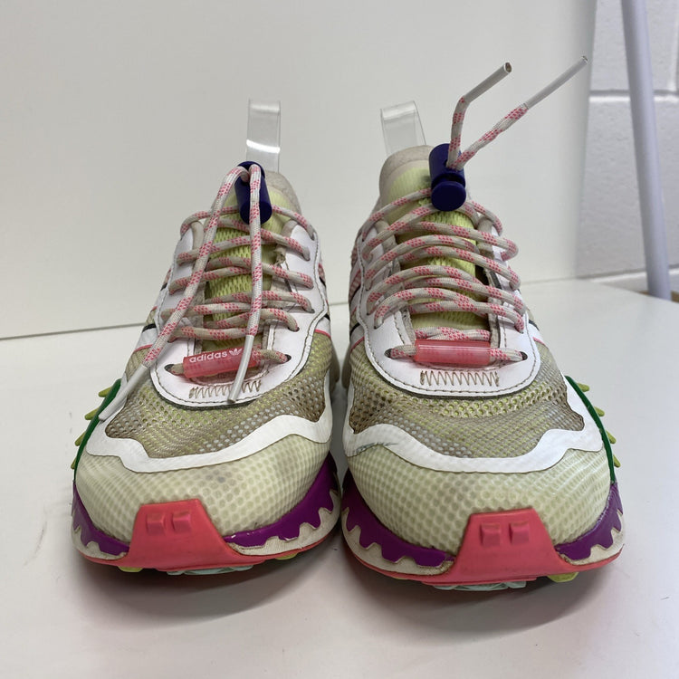 Adidas Womens Uk5 Originals CHOIGO Animal Print Running Shoes Sneakers MD002