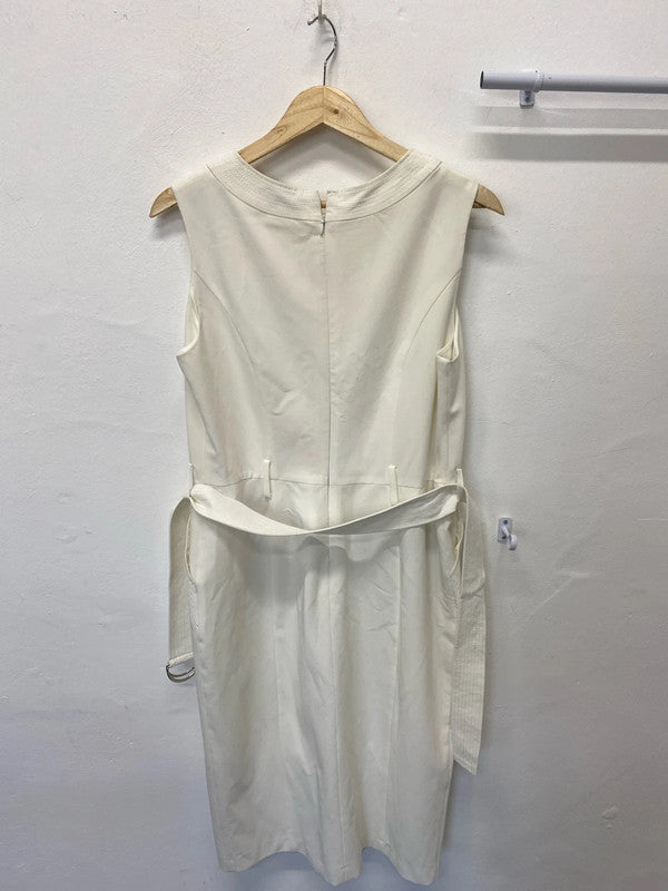 Fabulous Next Cream formal work dress Uk14 events LB004