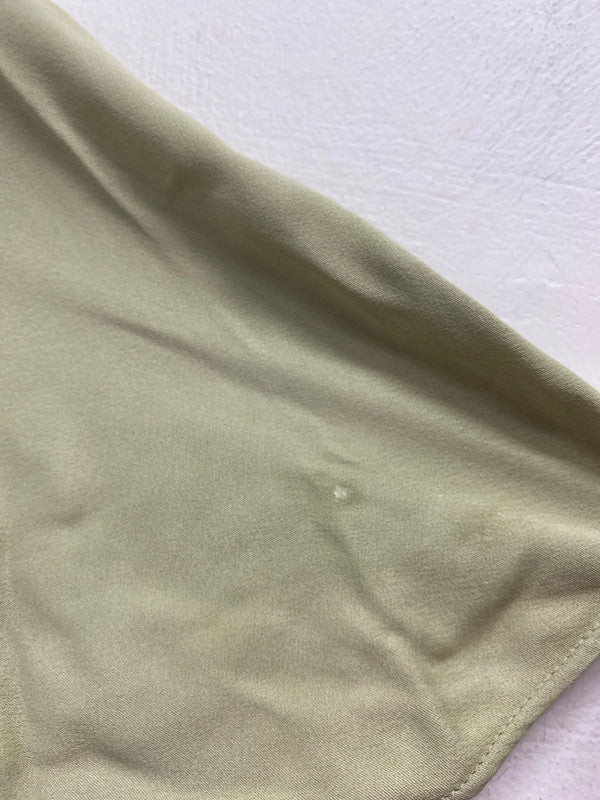 Fabulous Maids to Measure Charlene Sage green dress Uk24 & wrap CR002