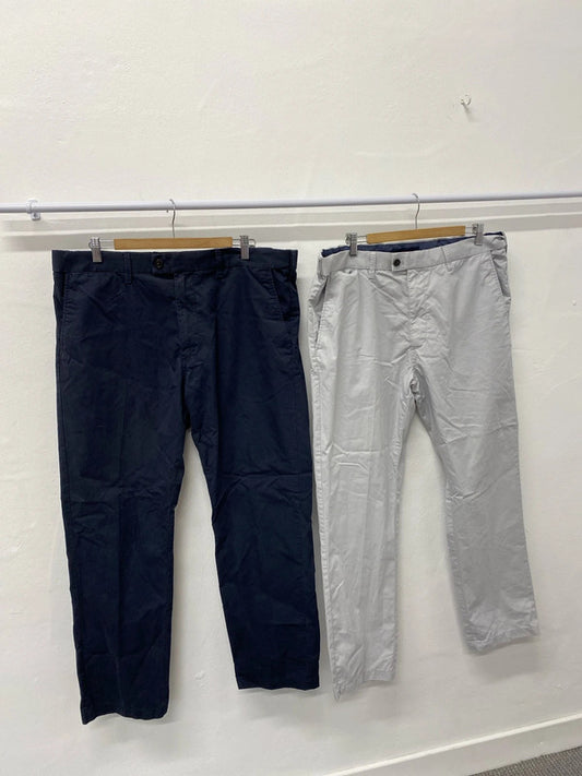 Fabulous duo of summer men’s chinos M&S classic W40” L31 JS004