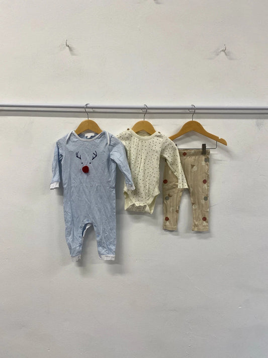 Adorable the little white company next boys bundle 36 age 9-12 months KS002