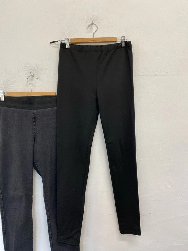 Fabulous duo of Jeggings Uk12 Long M&S Shein #6 SG090