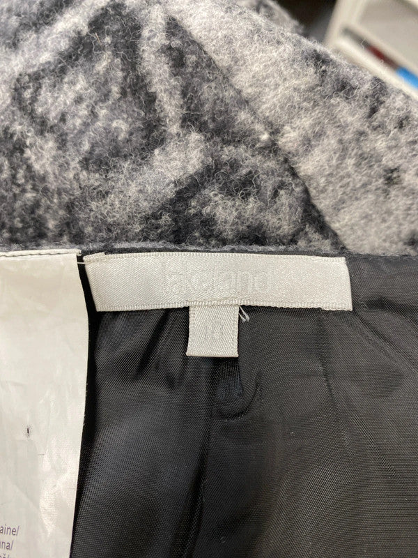 Fabulous Grey wool blend vintage Lakeland skirt Uk10 KD001