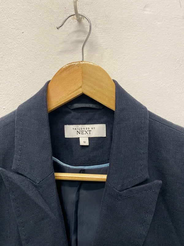 Fabulous Tailoring Next Navy Blazer Uk12 classic MM005