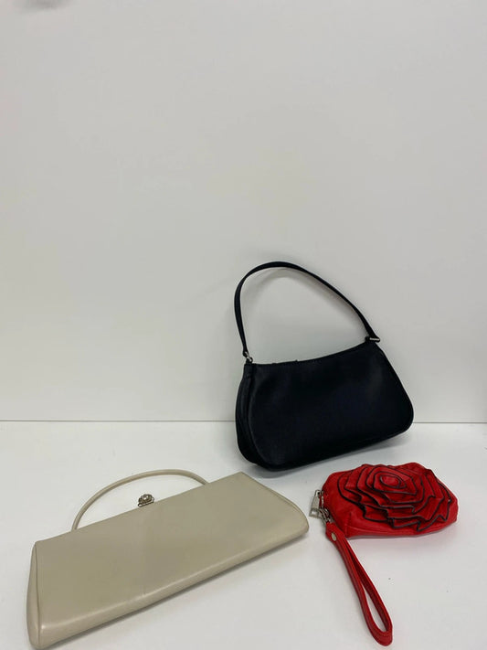 Fabulous trio of evening bags Barratts and Metro JW002